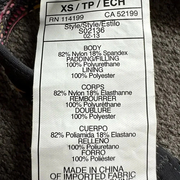 Quicksilver Floral Ruffle Womens Bikini Top XS NWT - Picture 5 of 5